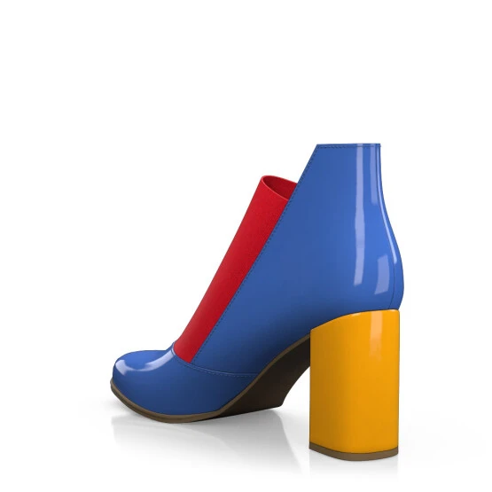 Bottines à Talons Bas Haut De Gamme 29211 4 Bottines à Talons Bas Haut De Gamme 29211 – Image 4