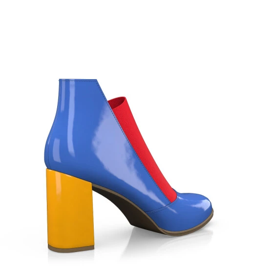 Bottines à Talons Bas Haut De Gamme 29211 6 Bottines à Talons Bas Haut De Gamme 29211 – Image 6