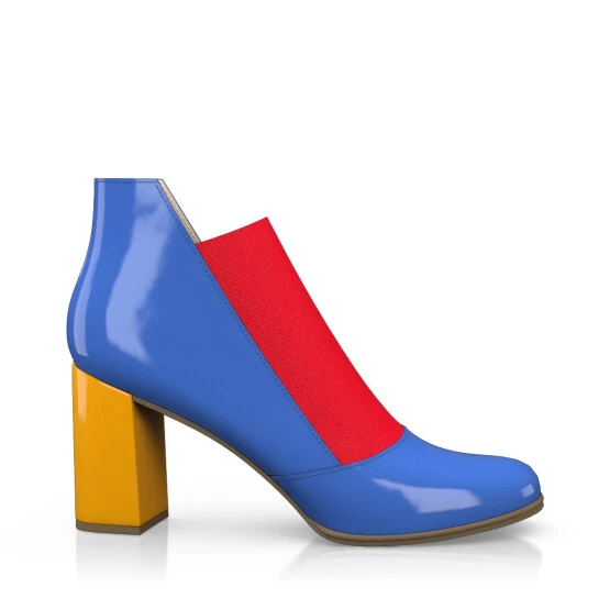 Bottines à Talons Bas Haut De Gamme 29211 7 Bottines à Talons Bas Haut De Gamme 29211 – Image 7