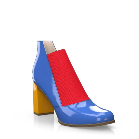 Bottines à Talons Bas Haut De Gamme 29211 8 Bottines à Talons Bas Haut De Gamme 29211 – Image 8