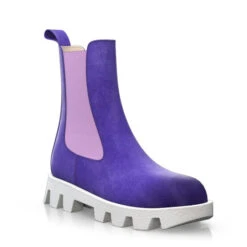 Bottes Mi-mollet Pour Femmes 30498 -Stripped Boutique 28900 7 0 1