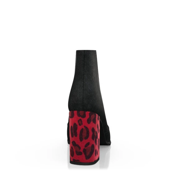 Bottines à Talons Bas Haut De Gamme 31839 5 Bottines à Talons Bas Haut De Gamme 31839 – Image 5