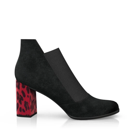 Bottines à Talons Bas Haut De Gamme 31839 7 Bottines à Talons Bas Haut De Gamme 31839 – Image 7