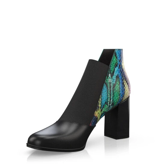 Bottines à Talons Bas Haut De Gamme 31842 2 Bottines à Talons Bas Haut De Gamme 31842 – Image 2