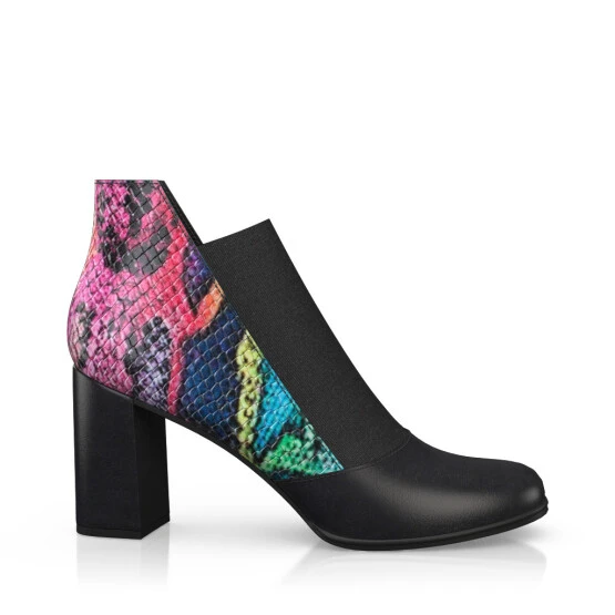 Bottines à Talons Bas Haut De Gamme 31842 7 Bottines à Talons Bas Haut De Gamme 31842 – Image 7