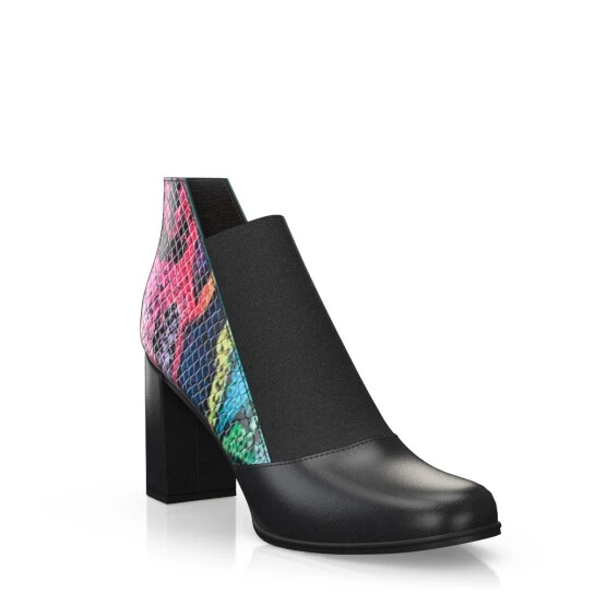 Bottines à Talons Bas Haut De Gamme 31842 8 Bottines à Talons Bas Haut De Gamme 31842 – Image 8