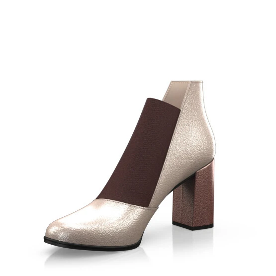 Bottines à Talons Bas Haut De Gamme 31854 2 Bottines à Talons Bas Haut De Gamme 31854 – Image 2