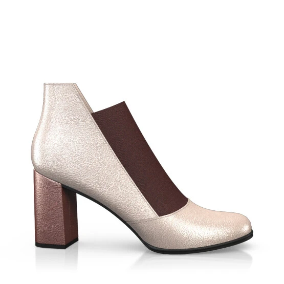 Bottines à Talons Bas Haut De Gamme 31854 7 Bottines à Talons Bas Haut De Gamme 31854 – Image 7