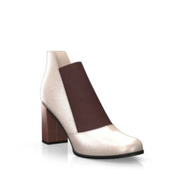 Bottines à Talons Bas Haut De Gamme 31854 17 Bottines à Talons Bas Haut De Gamme 31854 -Stripped Boutique 30256 7 0 2