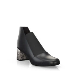 Bottines à Talons Bas Haut De Gamme 31860 17 Bottines à Talons Bas Haut De Gamme 31860 -Stripped Boutique 30262 7 0 1