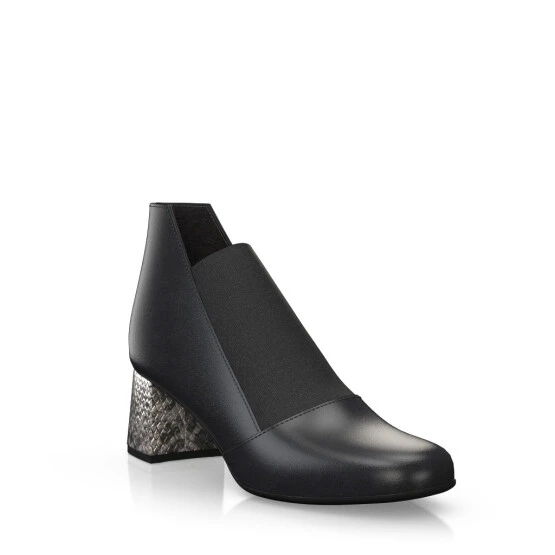 Bottines à Talons Bas Haut De Gamme 31860 8 Bottines à Talons Bas Haut De Gamme 31860 – Image 8