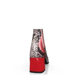 Bottines à Talons Bas Haut De Gamme 31866 -Stripped Boutique 30268 4 0 1