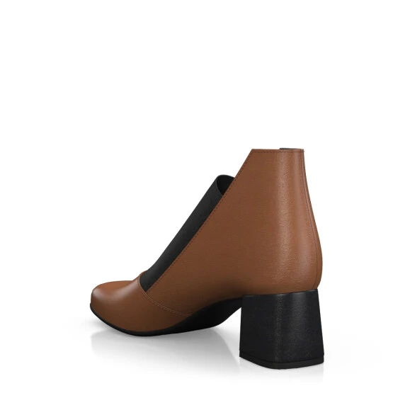 Bottines à Talons Bas Haut De Gamme 31869 4 Bottines à Talons Bas Haut De Gamme 31869 – Image 4