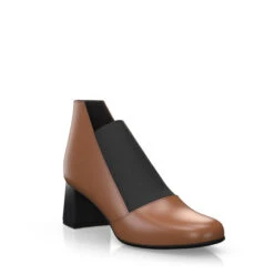 Bottines à Talons Bas Haut De Gamme 31869 17 Bottines à Talons Bas Haut De Gamme 31869 -Stripped Boutique 30271 7 0 1 1