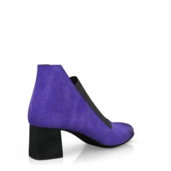 Bottines à Talons Bas Haut De Gamme 31872 -Stripped Boutique 30274 5 0 2