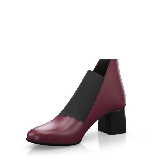 Bottines à Talons Bas Haut De Gamme 31881 2 Bottines à Talons Bas Haut De Gamme 31881 – Image 2