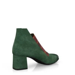 Bottines à Talons Bas Haut De Gamme 31887 -Stripped Boutique 30289 5 0 1 1