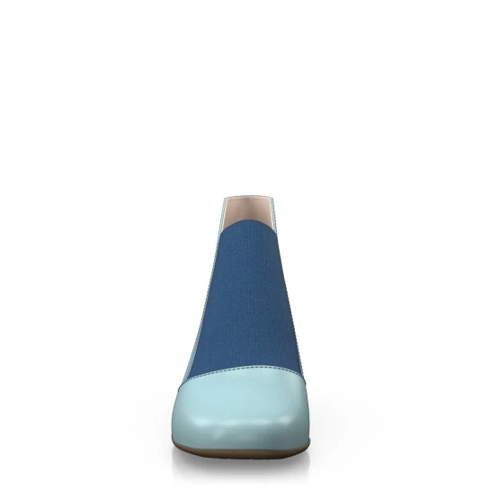 Bottines à Talons Bas Haut De Gamme 31899 1 Bottines à Talons Bas Haut De Gamme 31899