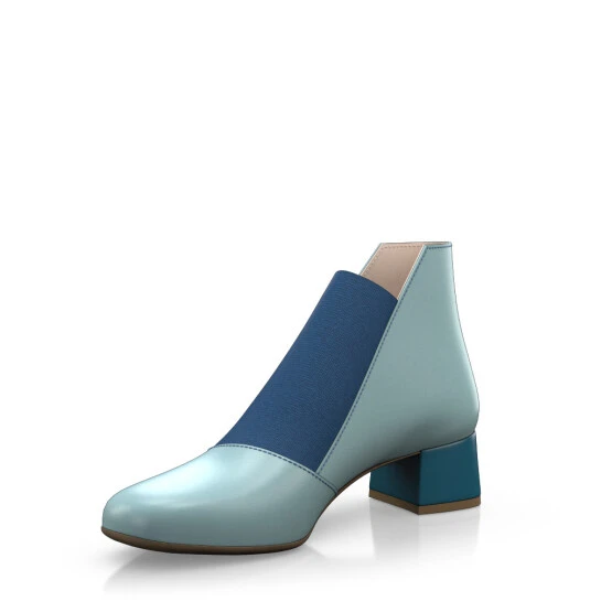 Bottines à Talons Bas Haut De Gamme 31899 2 Bottines à Talons Bas Haut De Gamme 31899 – Image 2