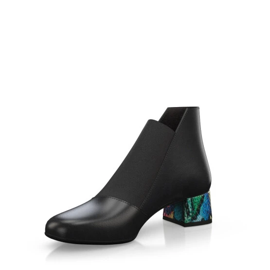 Bottines à Talons Bas Haut De Gamme 31902 2 Bottines à Talons Bas Haut De Gamme 31902 – Image 2