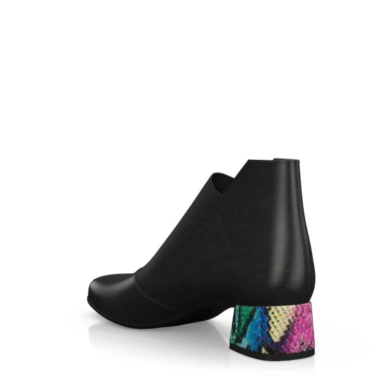 Bottines à Talons Bas Haut De Gamme 31902 4 Bottines à Talons Bas Haut De Gamme 31902 – Image 4