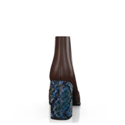 Bottines à Talons Bas Haut De Gamme 32243 -Stripped Boutique 30645 4 0 1