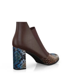 Bottines à Talons Bas Haut De Gamme 32243 -Stripped Boutique 30645 5 0 1