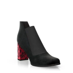 Bottines à Talons Bas Haut De Gamme 32246 17 Bottines à Talons Bas Haut De Gamme 32246 -Stripped Boutique 30648 7 0 1