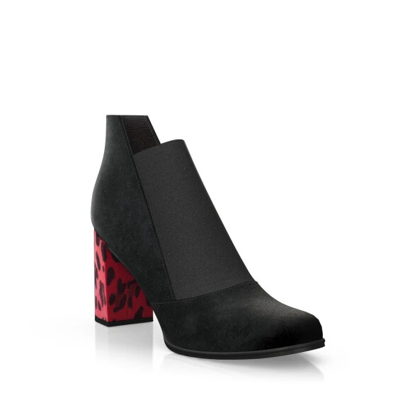 Bottines à Talons Bas Haut De Gamme 32246 8 Bottines à Talons Bas Haut De Gamme 32246 – Image 8