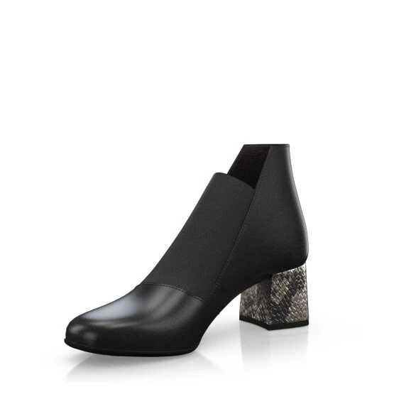 Bottines à Talons Bas Haut De Gamme 32264 2 Bottines à Talons Bas Haut De Gamme 32264 – Image 2