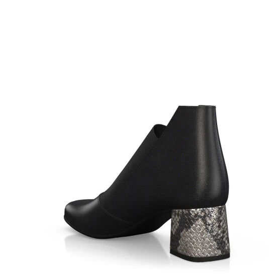 Bottines à Talons Bas Haut De Gamme 32264 4 Bottines à Talons Bas Haut De Gamme 32264 – Image 4