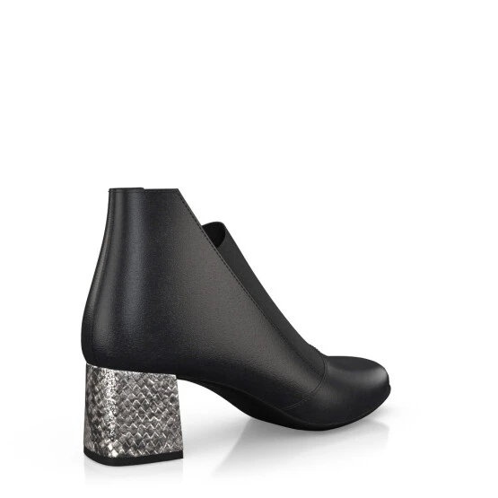 Bottines à Talons Bas Haut De Gamme 32264 6 Bottines à Talons Bas Haut De Gamme 32264 – Image 6