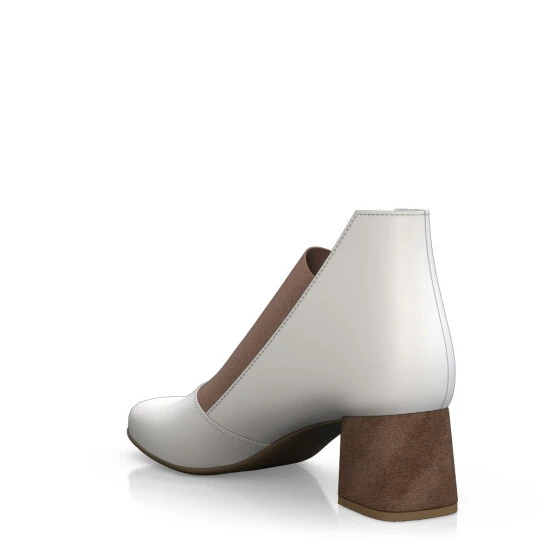 Bottines à Talons Bas Haut De Gamme 32279 4 Bottines à Talons Bas Haut De Gamme 32279 – Image 4