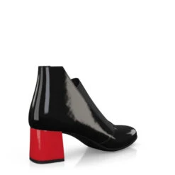 Bottines à Talons Bas Haut De Gamme 32288 -Stripped Boutique 30690 5 0 1