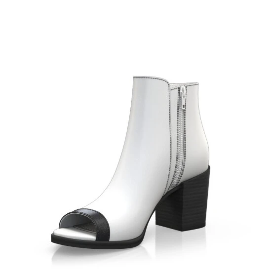 Bottines Aux Franges Et à Bout Ouvert 34298 2 Bottines Aux Franges Et à Bout Ouvert 34298 – Image 2