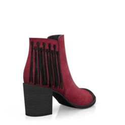 Bottines Aux Franges Et à Bout Ouvert 34304 -Stripped Boutique 32706 5 0 1