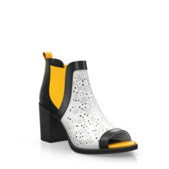 Bottines Aux Franges Et à Bout Ouvert 34310 -Stripped Boutique 32712 7 0 1