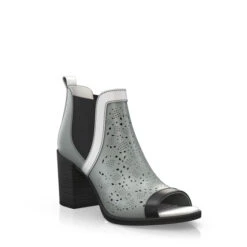 Bottines Aux Franges Et à Bout Ouvert 34313 -Stripped Boutique 32715 7 0 1