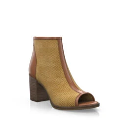 Bottines Aux Franges Et à Bout Ouvert 34322 -Stripped Boutique 32724 7 0 1