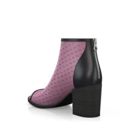 Bottines Aux Franges Et à Bout Ouvert 34325 -Stripped Boutique 32727 3 0 1