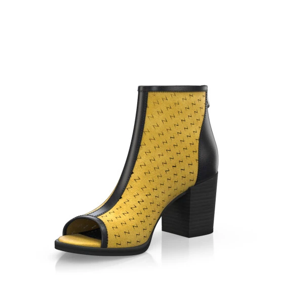 Bottines Aux Franges Et à Bout Ouvert 34328 2 Bottines Aux Franges Et à Bout Ouvert 34328 – Image 2