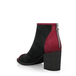 Bottines Aux Franges Et à Bout Ouvert 34331 -Stripped Boutique 32733 3 0 1