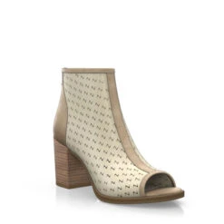 Bottines Aux Franges Et à Bout Ouvert 34352 -Stripped Boutique 32754 7 0 1