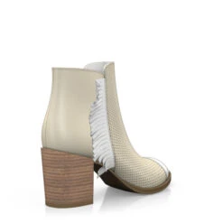 Bottines Aux Franges Et à Bout Ouvert 34355 -Stripped Boutique 32757 5 0 1