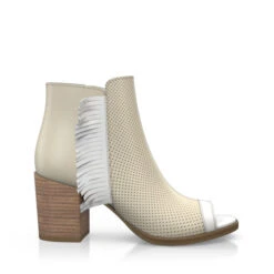 Bottines Aux Franges Et à Bout Ouvert 34355 -Stripped Boutique 32757 6 0 1