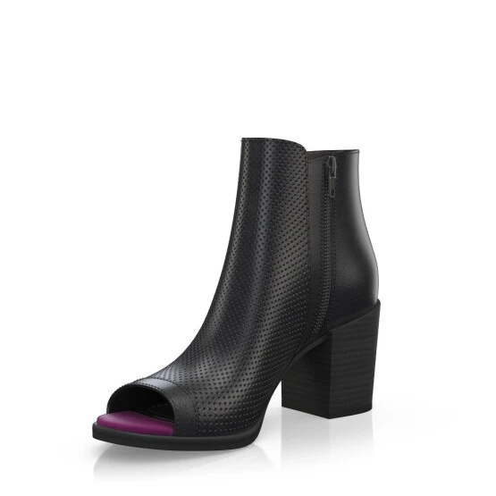 Bottines Aux Franges Et à Bout Ouvert 34361 2 Bottines Aux Franges Et à Bout Ouvert 34361 – Image 2