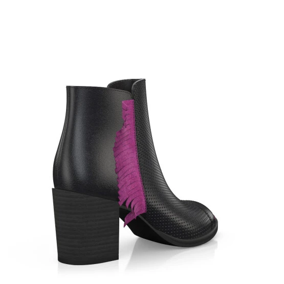 Bottines Aux Franges Et à Bout Ouvert 34361 6 Bottines Aux Franges Et à Bout Ouvert 34361 – Image 6