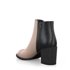 Bottines Aux Franges Et à Bout Ouvert 34364 -Stripped Boutique 32766 3 0 1