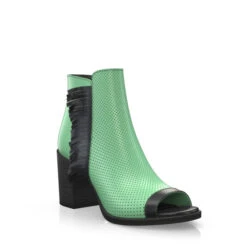 Bottines Aux Franges Et à Bout Ouvert 34367 -Stripped Boutique 32769 7 0 1