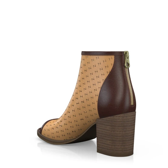 Bottines Aux Franges Et à Bout Ouvert 34382 4 Bottines Aux Franges Et à Bout Ouvert 34382 – Image 4